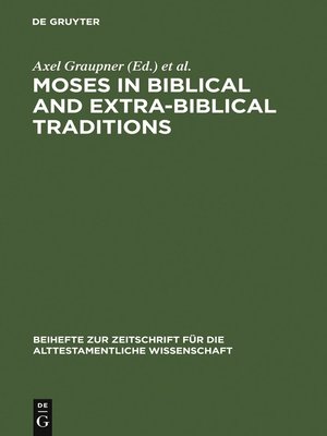 cover image of Moses in Biblical and Extra-Biblical Traditions